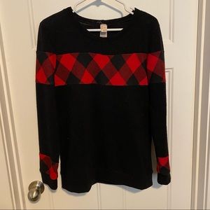 Buffalo accent black sweater size M